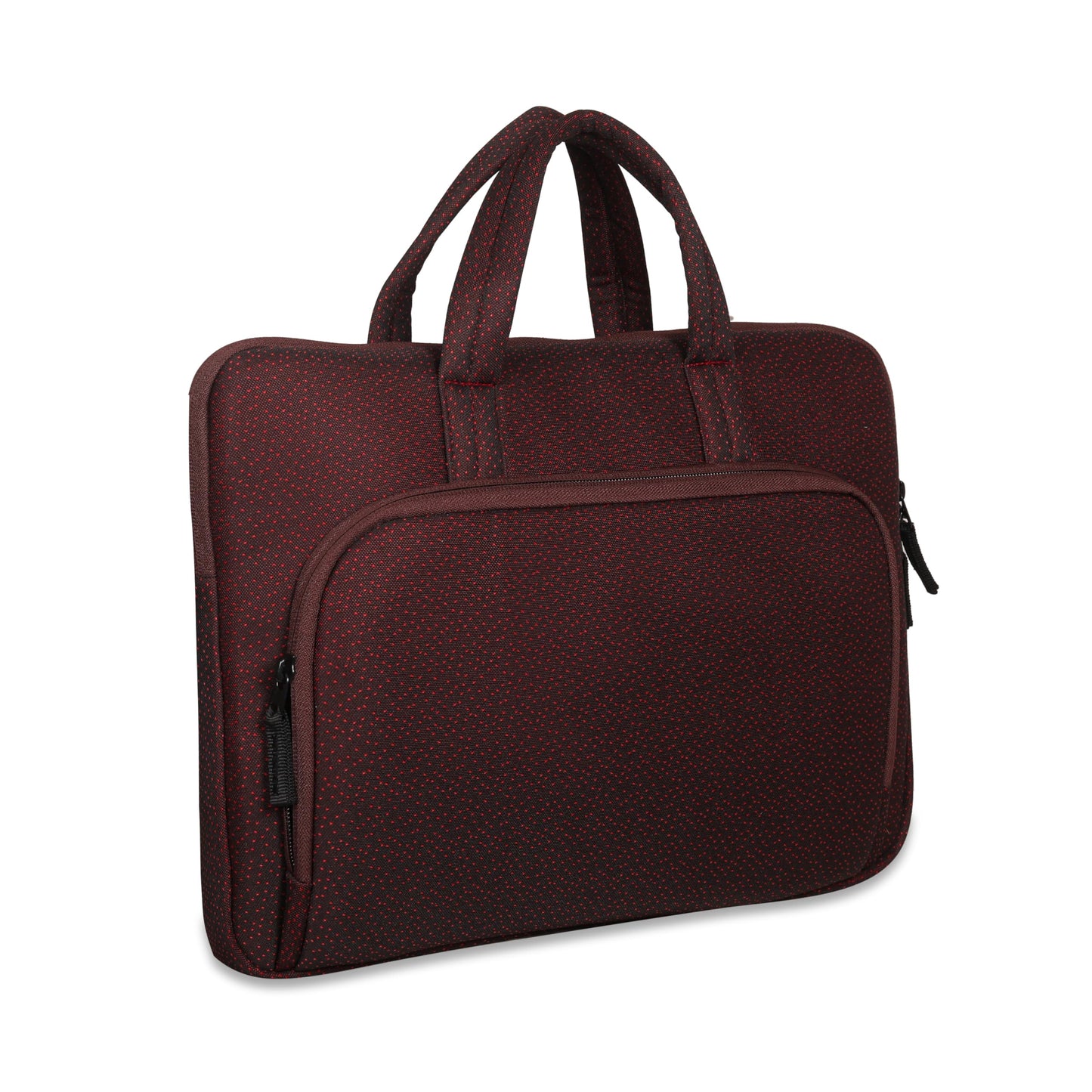 Leather World 15.6 inch Laptop Briefcase Shoulder Sling Office Business Professional Travel Messenger Bag for Men and Women Water Repellent Formal Executive Bags. (Maroon)