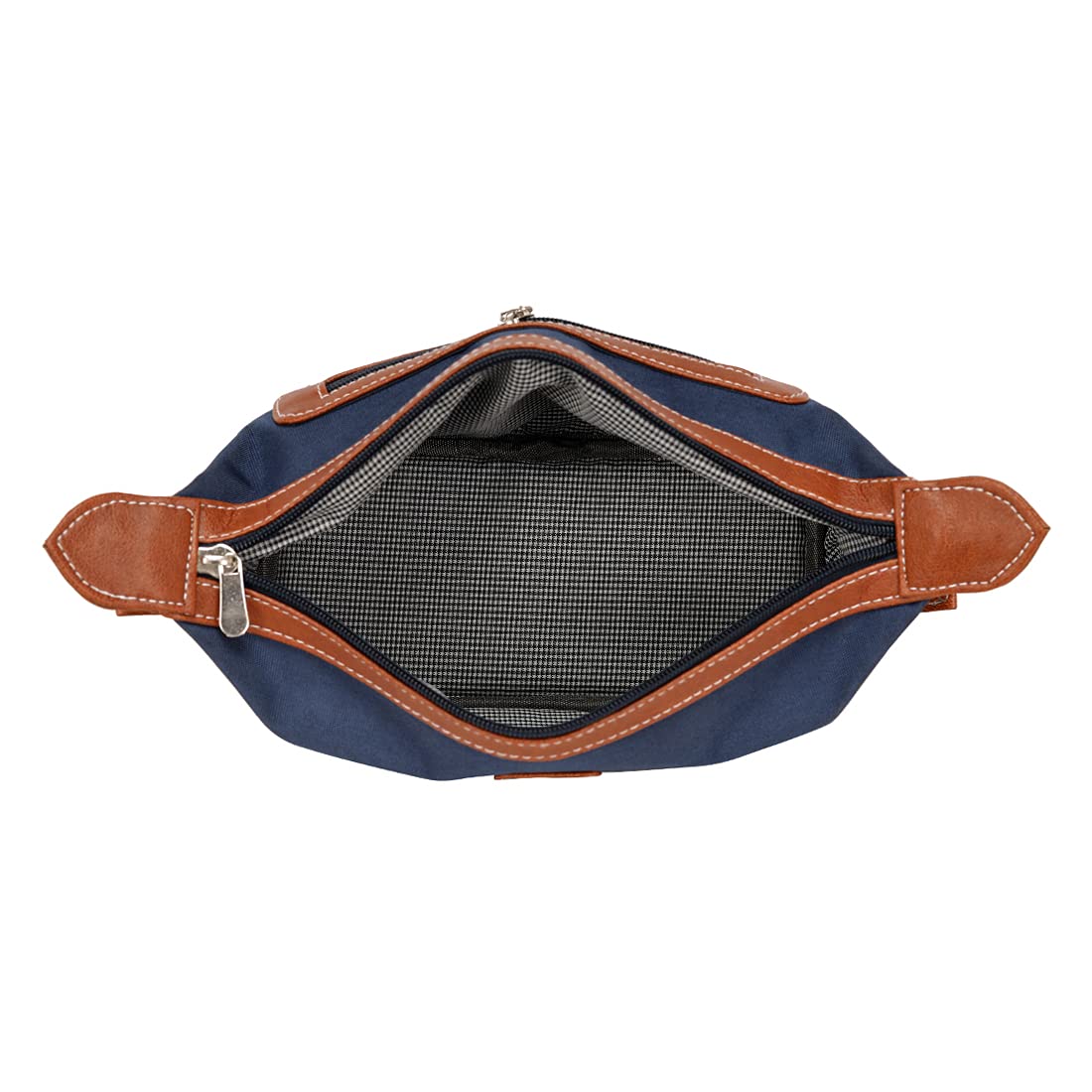 Fly Fashion Nylon Water Proof Travel Toiletry Bag for Men Women Shaving Pouch Dopp kit -Blue