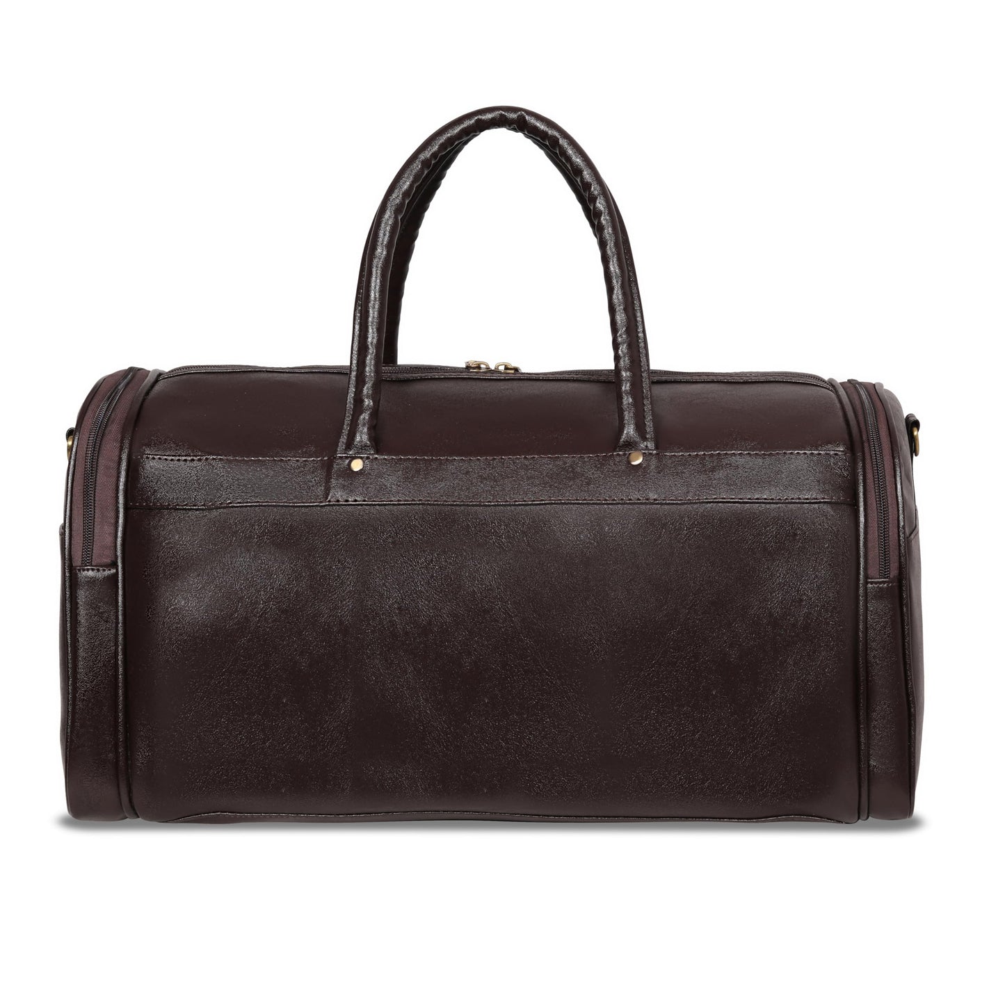 Leather Duffle Bag for Men | Travel, Gym, Sports & Overnight Bag (Brown)