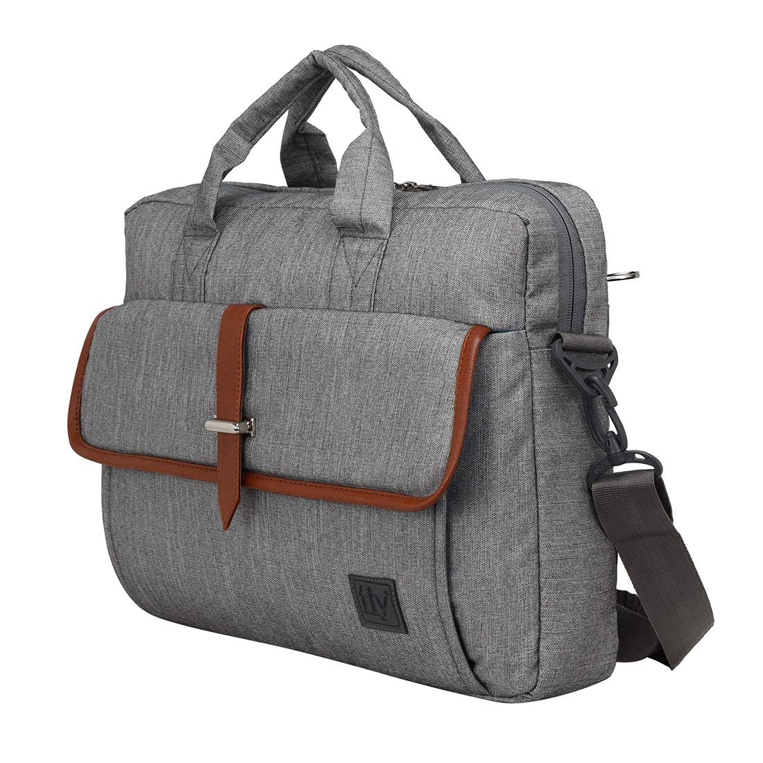 Fly Fashion fits for 15.6-Inch Laptop and Tablet, Sleek Design, Durable and Water-Repellent Fabric, Business Casual or School, FLYOB01