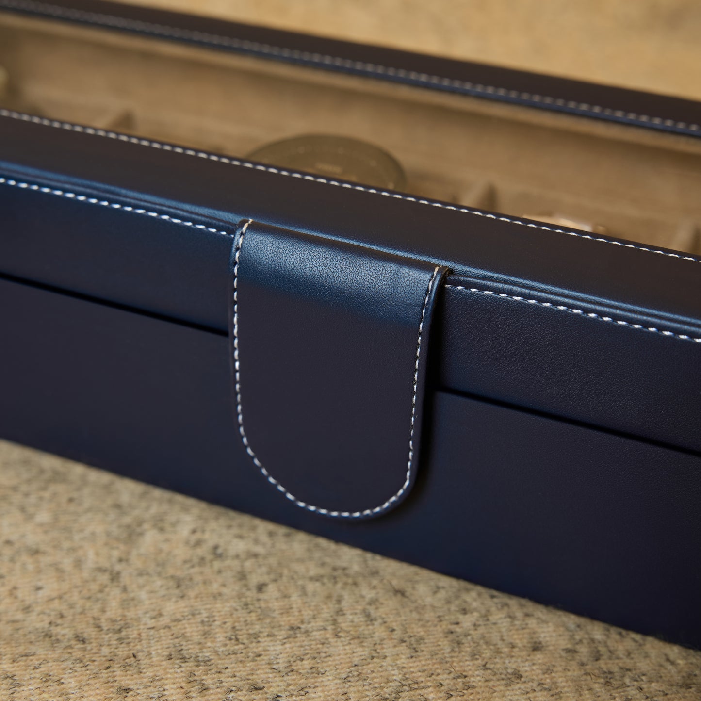 6 Slots Classy Watch Box Organizer with Viewing Window