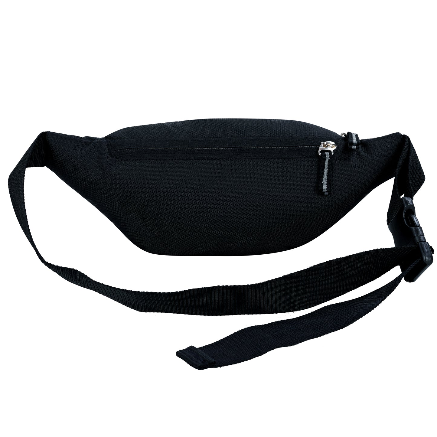Leather World Waist Bag Travel waist Pouch Belt Sport Bag Bum Bag for Men and Women Nylon (Black)