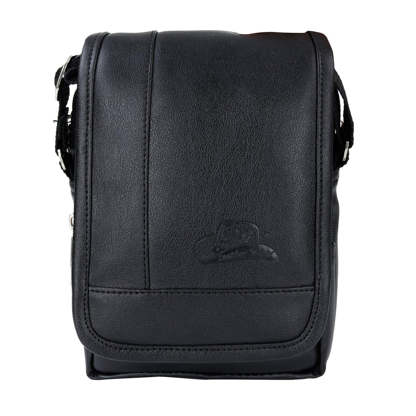 Leather World PU Leather Crossbody Sling Stylish Unisex Convenience
