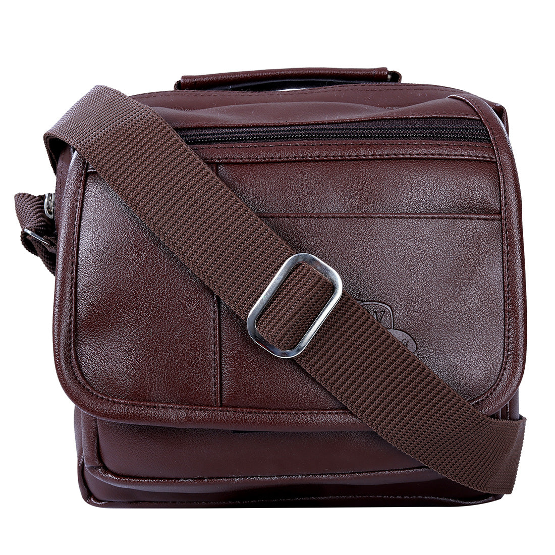 Leather World Unisex Leatherette Sling Bag