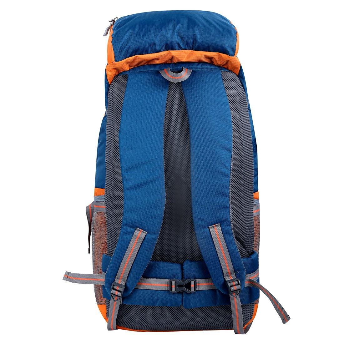 Orange Unisex Nylon Trekking Rucksack Bag Stylish Adventure Companion