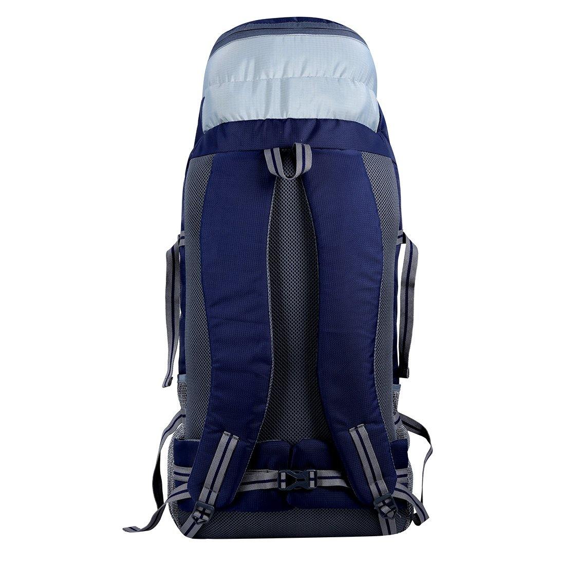 Blue Unisex Nylon Trekking Rucksack Bag Stylish Adventure Companion