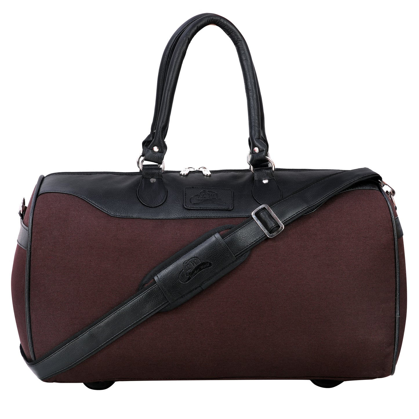 Leather World 30 Liter Canvas Duffle Bag for Travel Business Trip Overnight Luggage Bag Men and Women