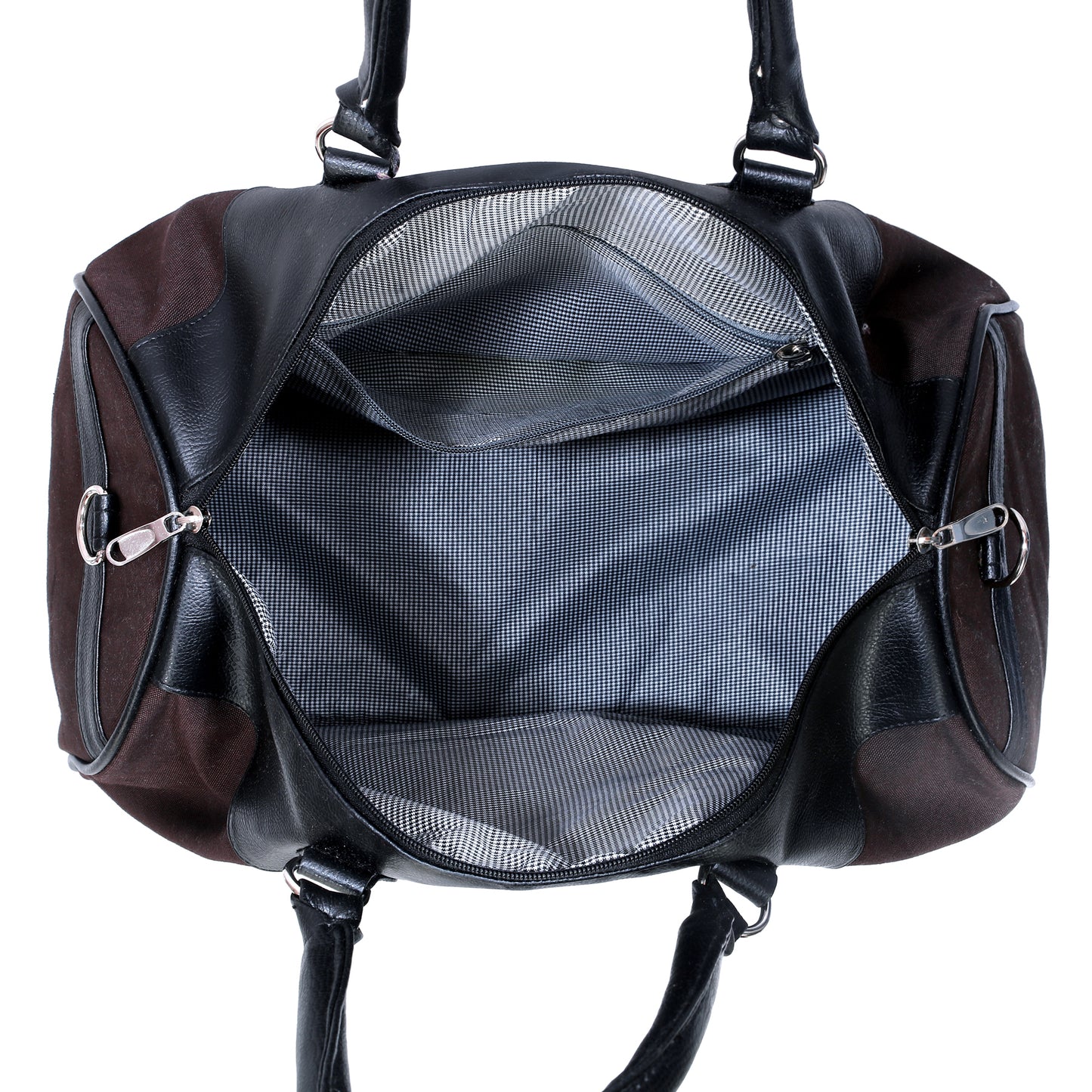 Leather World 30 Liter Canvas Duffle Bag for Travel Business Trip Overnight Luggage Bag Men and Women