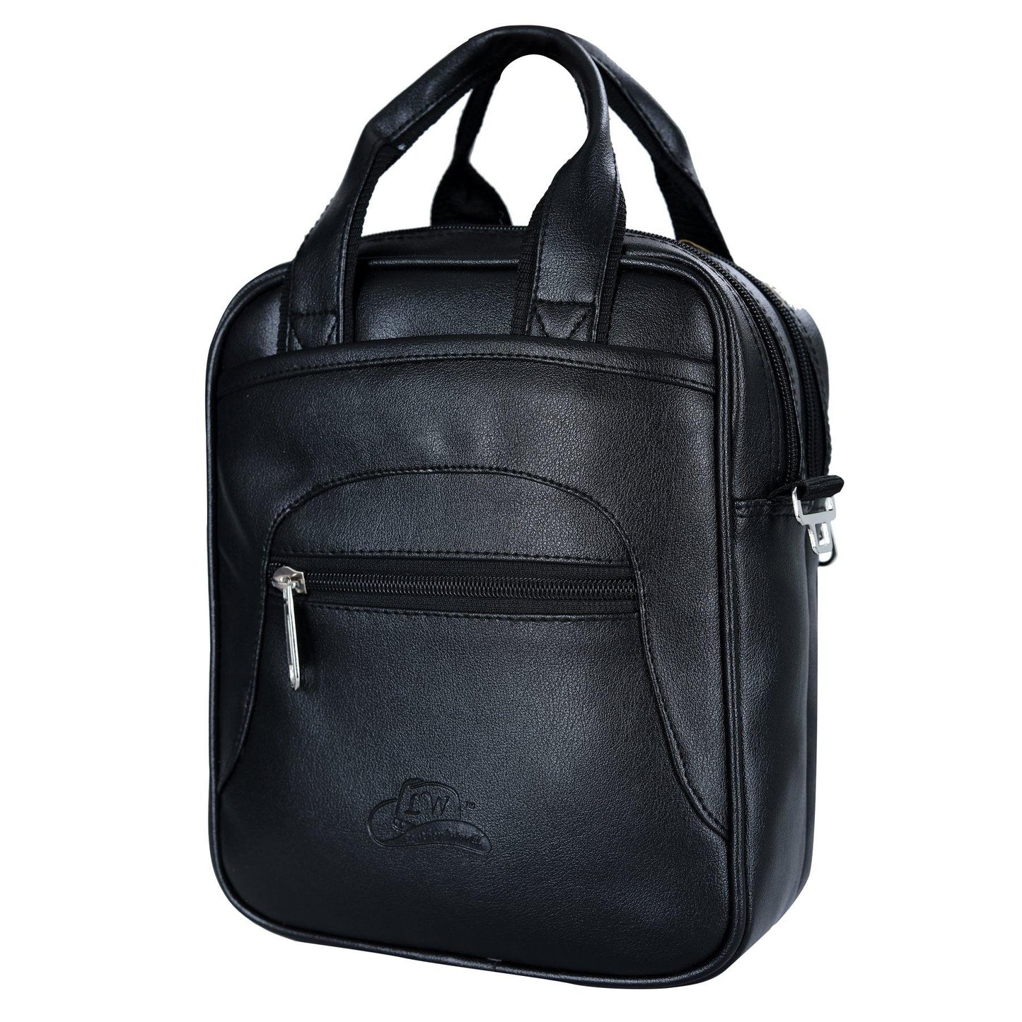 Leather World PU Leather Crossbody Sling Stylish Unisex Convenience