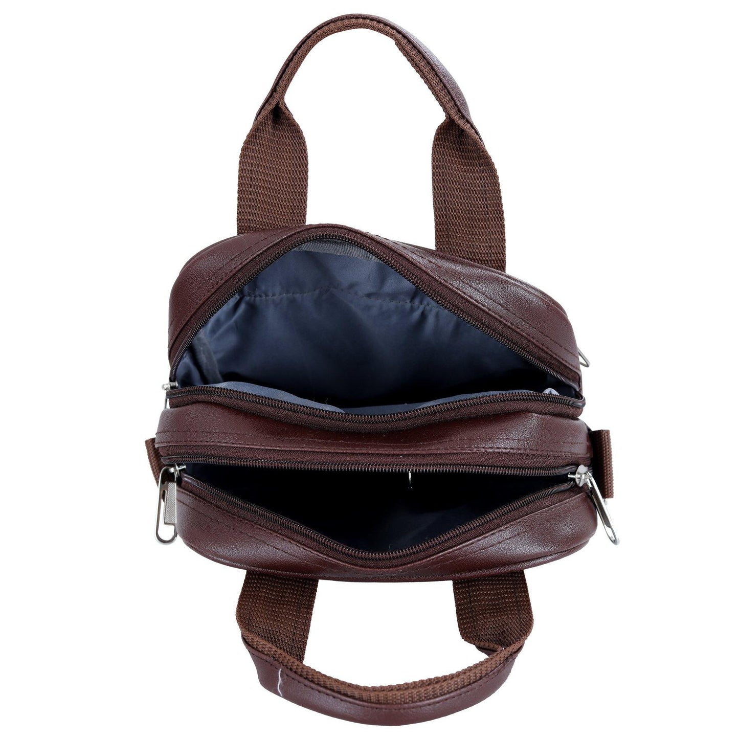 Leather World PU Leather Crossbody Sling Stylish Unisex Convenience