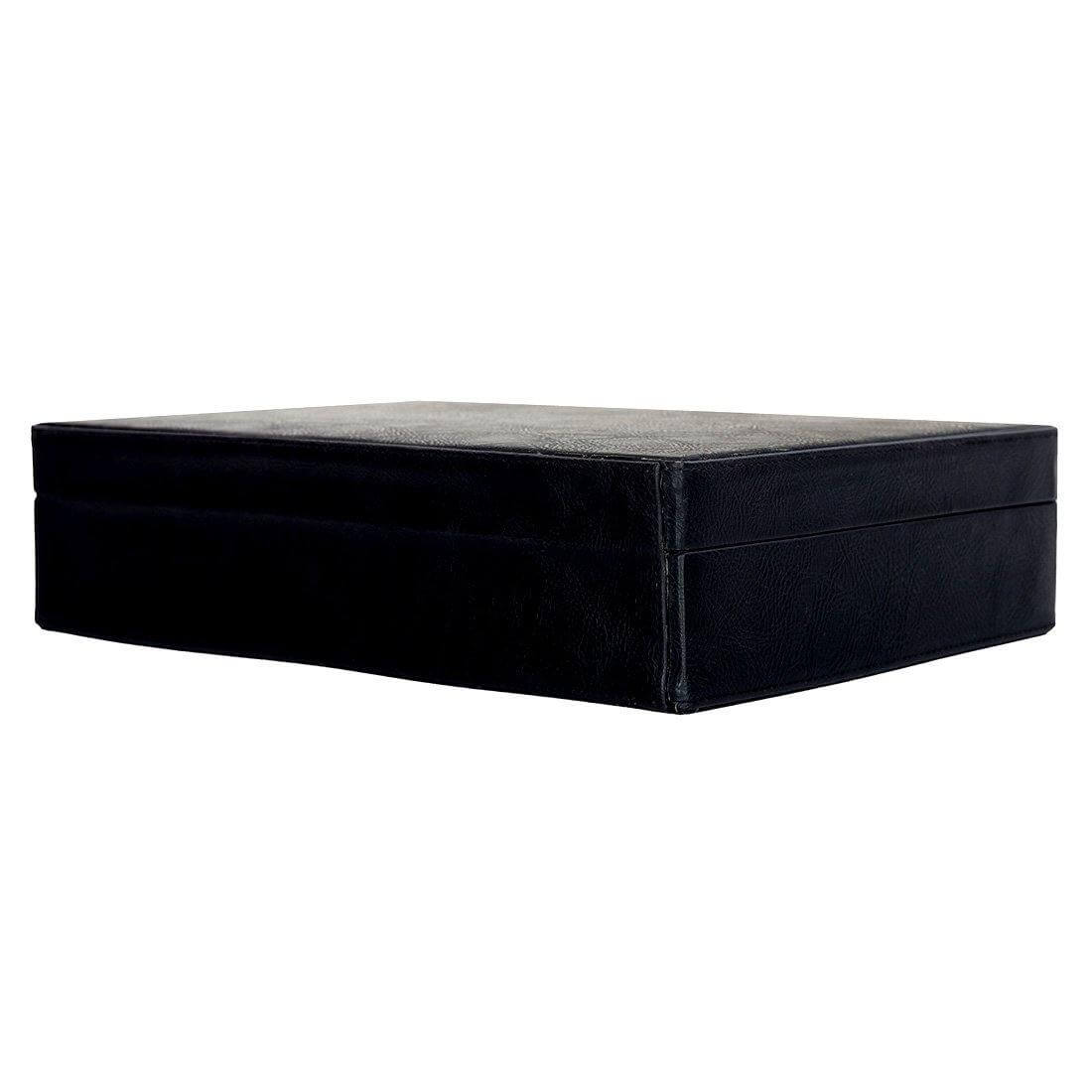 Leather World Unisex 12 Slots Watch Organiser Box - Leatherworldonline.net