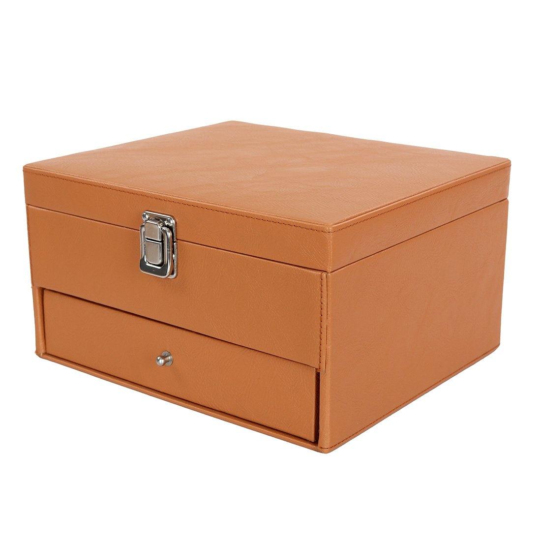Leather World Unisex 16 Slos Watch Organiser Box - Leatherworldonline.net