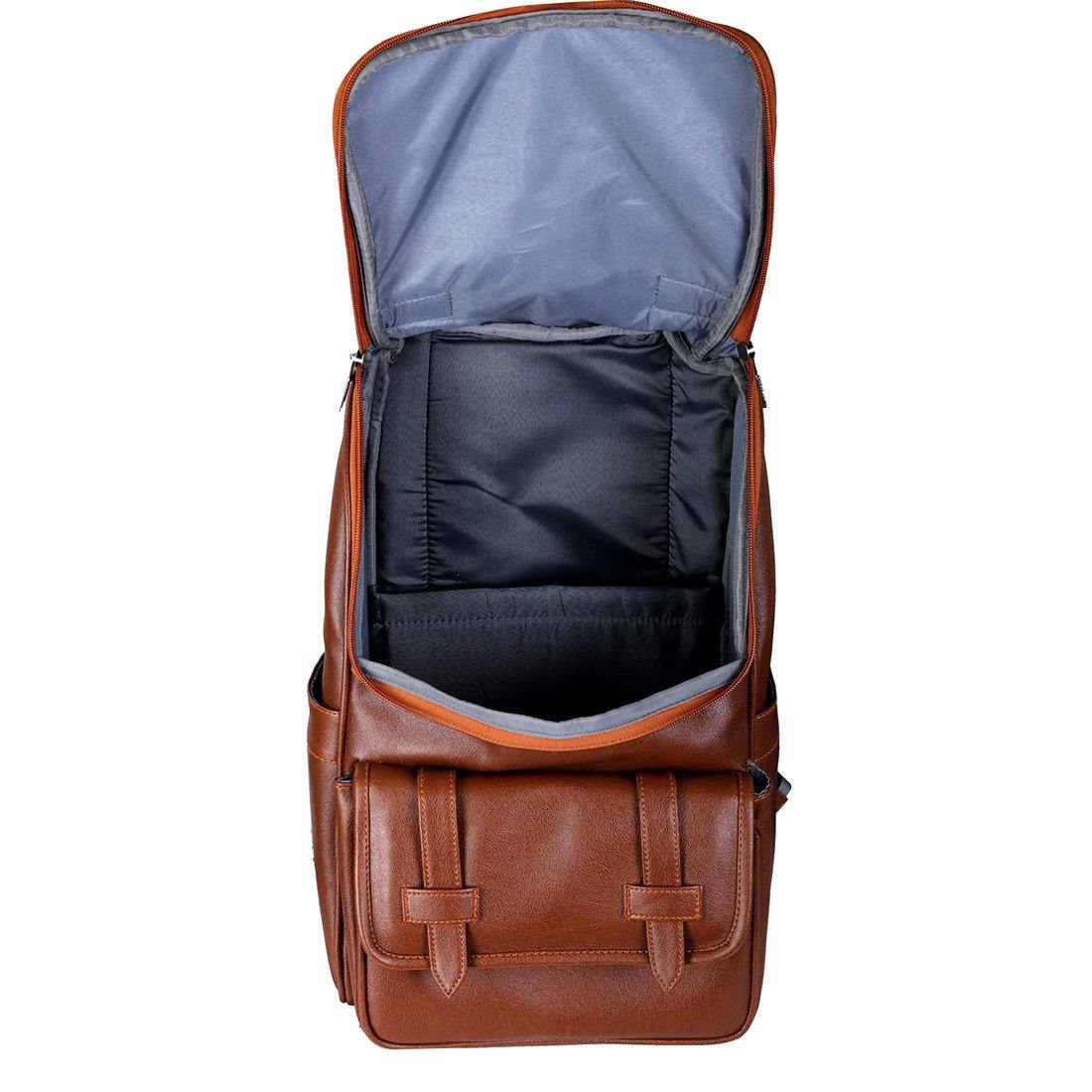 Leather World Premium Leatherette Unisex Backpack - Leatherworldonline.net