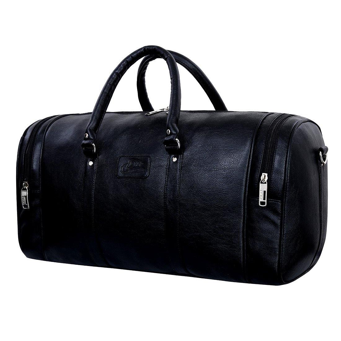 Luxurious Synthetic Leather Cabin Luggage Travel Duffel Bag