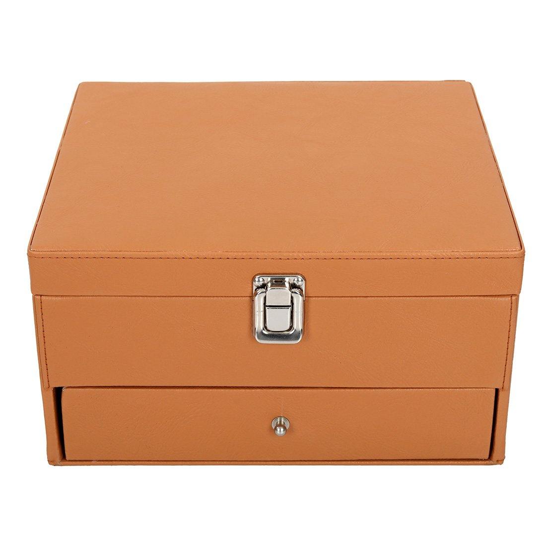 Leather World Unisex 16 Slos Watch Organiser Box - Leatherworldonline.net