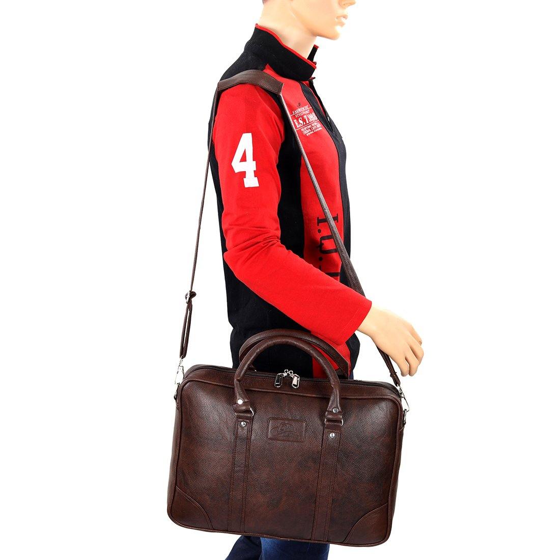 Leather World Unisex Laptop Sleeve | Office Bag | 15.6 inch - Leatherworldonline.net