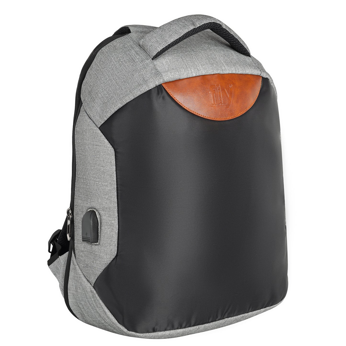 Small 15 L Laptop Backpack Casual Laptop Backpack Professional College Men Women (Grey)