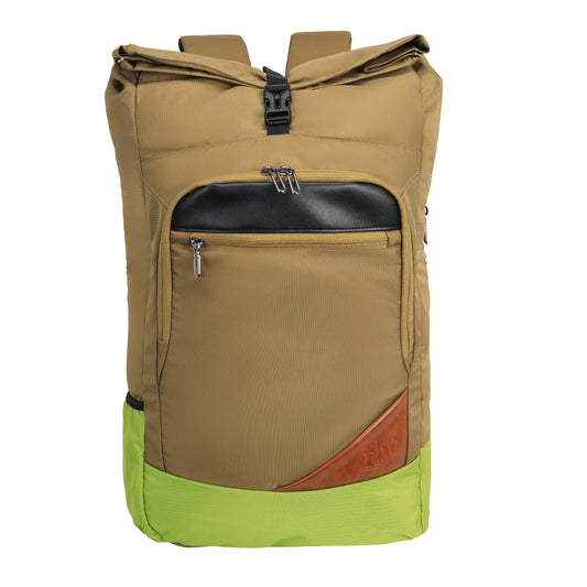 Medium 22 L Laptop Backpack Top Roll Large Backpack Bag Men Women  (Multicolor)