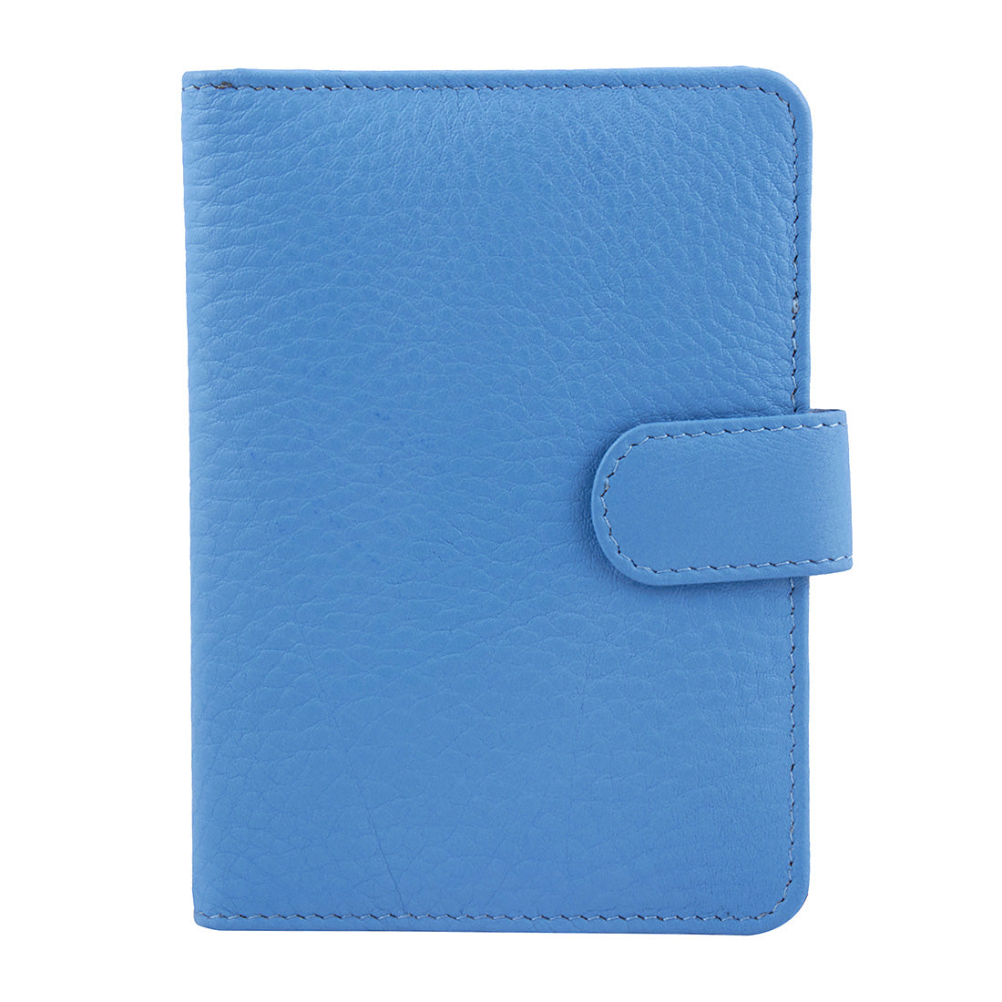 Genuine Gritty Leather Sky Blue Unisex Multi-Purpose Holder