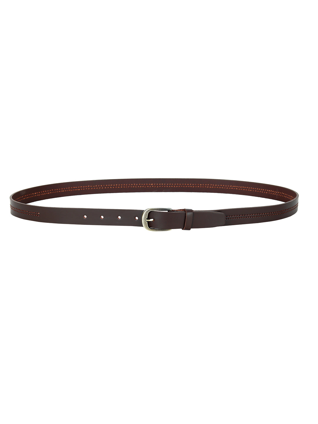 Leather World Formal Casual Black Stylish Genuine Leather Belts for Women