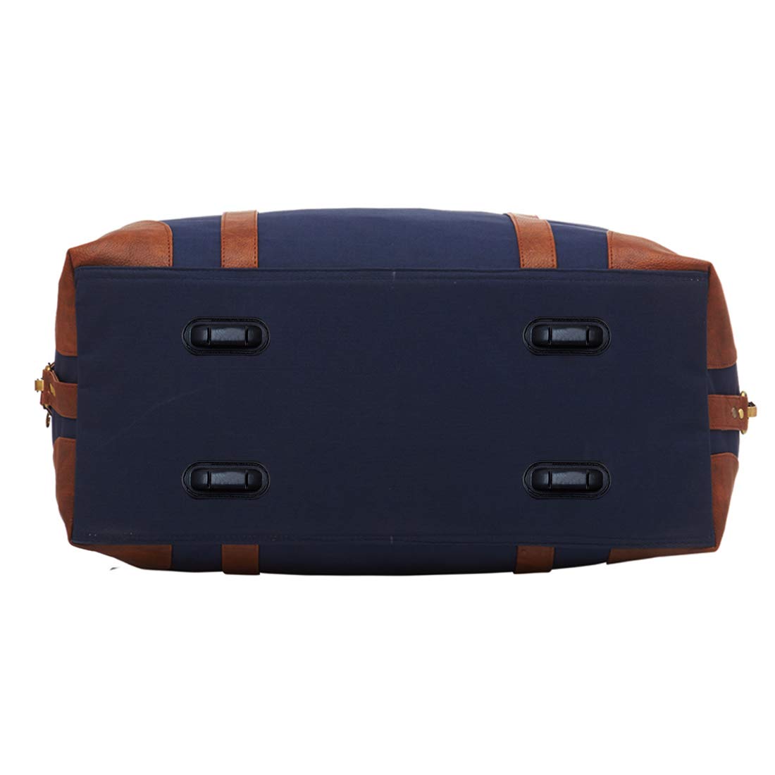 Leather World 24 Inch Nylon Large Travel Duffel Men Luggage Bag Women (Blue-DB4014)