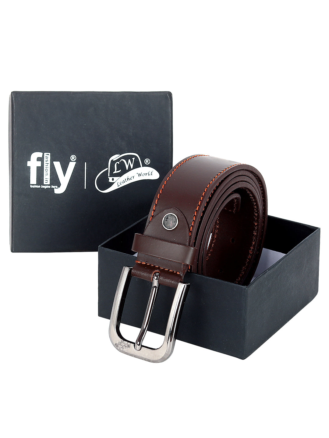 Women Casual, Evening, Party, Formal Orange Genuine Leather Belt