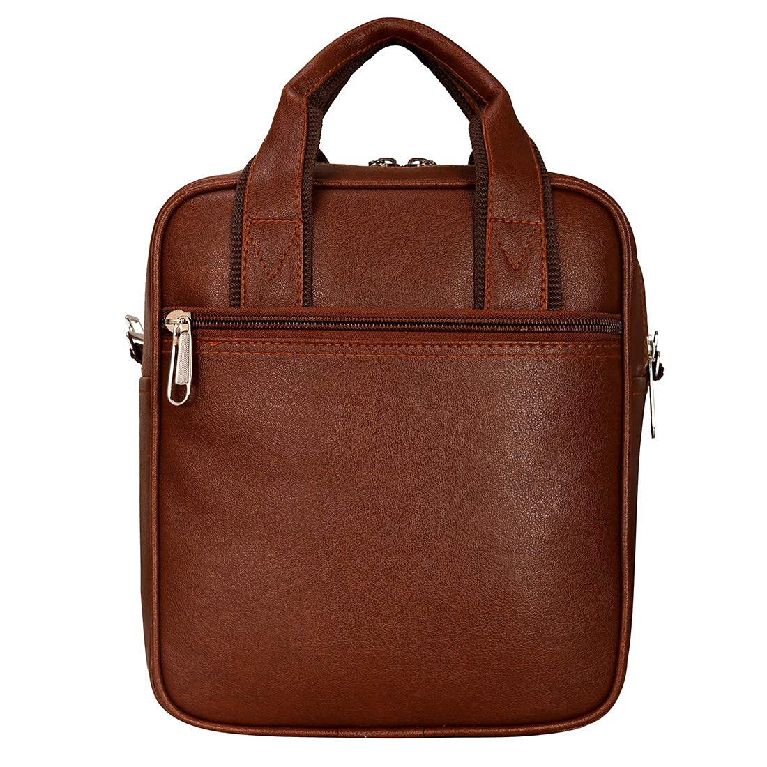 Leather World PU Leather Sling Bag Men Women Cross Body Travel Messenger