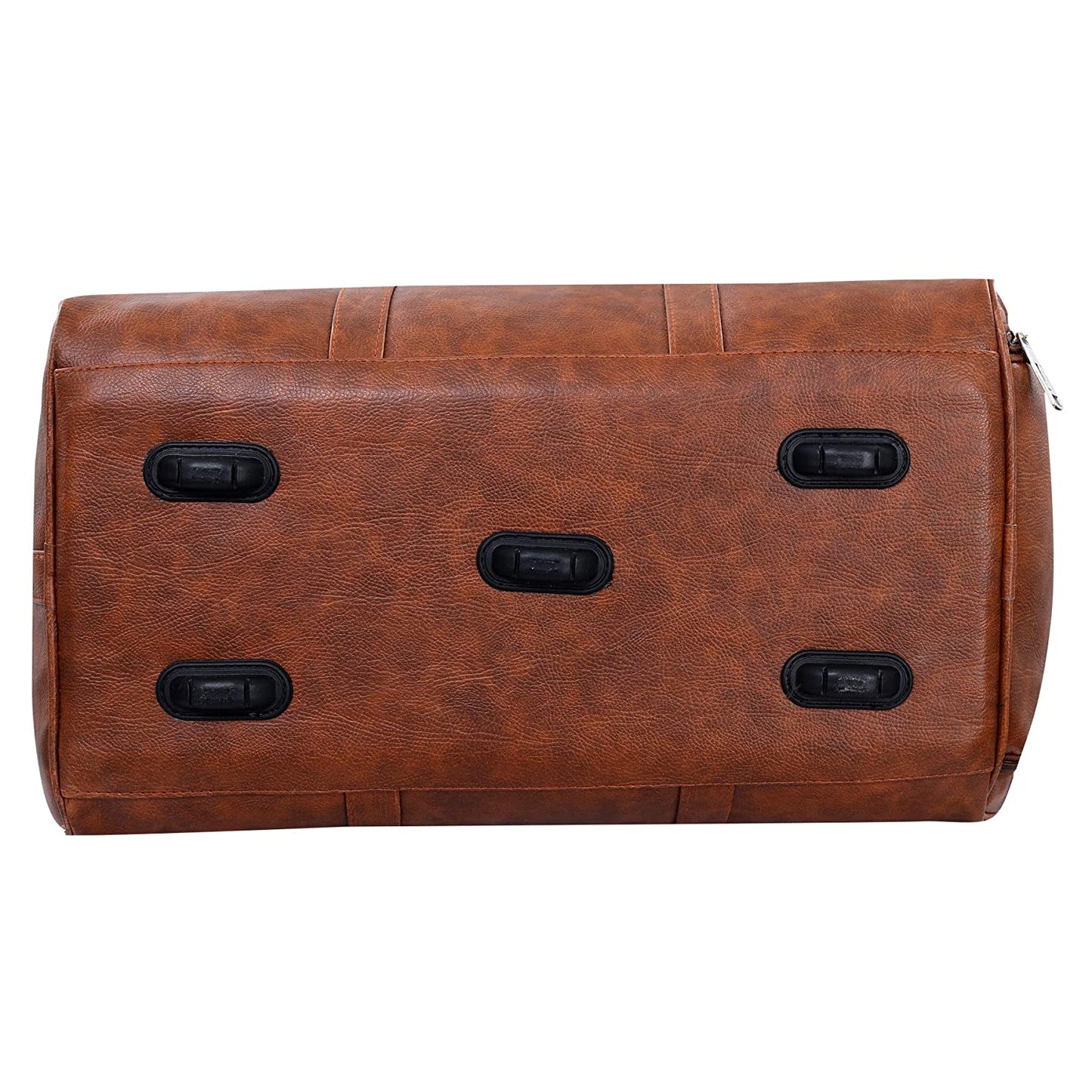 Leather World Leather 27 Cms Travel Duffle(NWSHOEDB_ Tan)