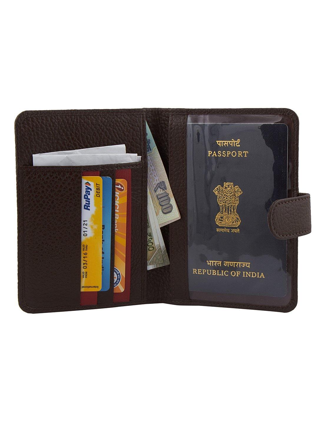Leather World Travel Passport Holder - Leatherworldonline.net