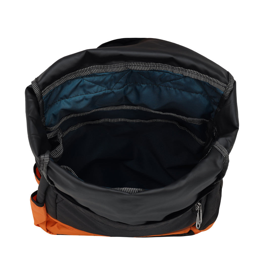 Medium 22 L Laptop Backpack Top Roll Large Backpack Bag Men Women (Black)