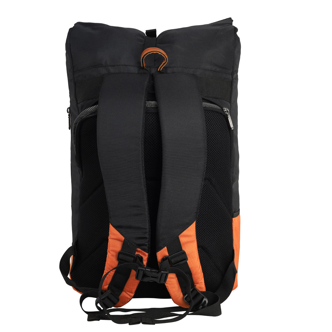 Medium 22 L Laptop Backpack Top Roll Large Backpack Bag Men Women (Black)