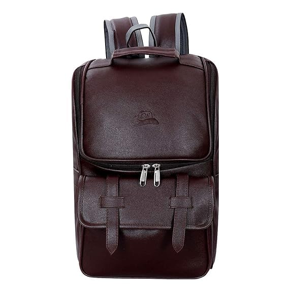 Premium Leatherette Unisex Backpack by Leather World