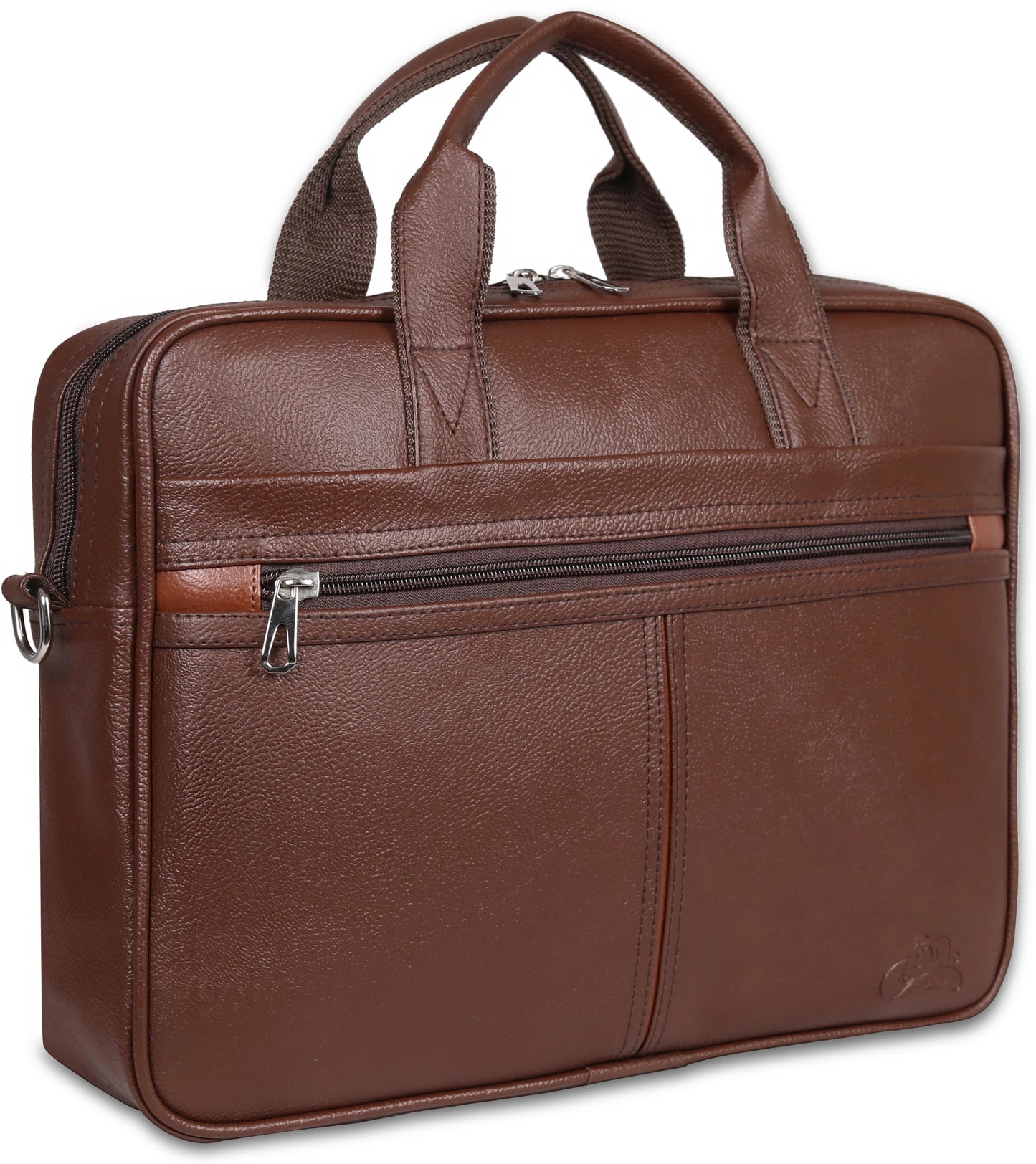 Leather World 15.6 inch Laptop Briefcase Shoulder Sling