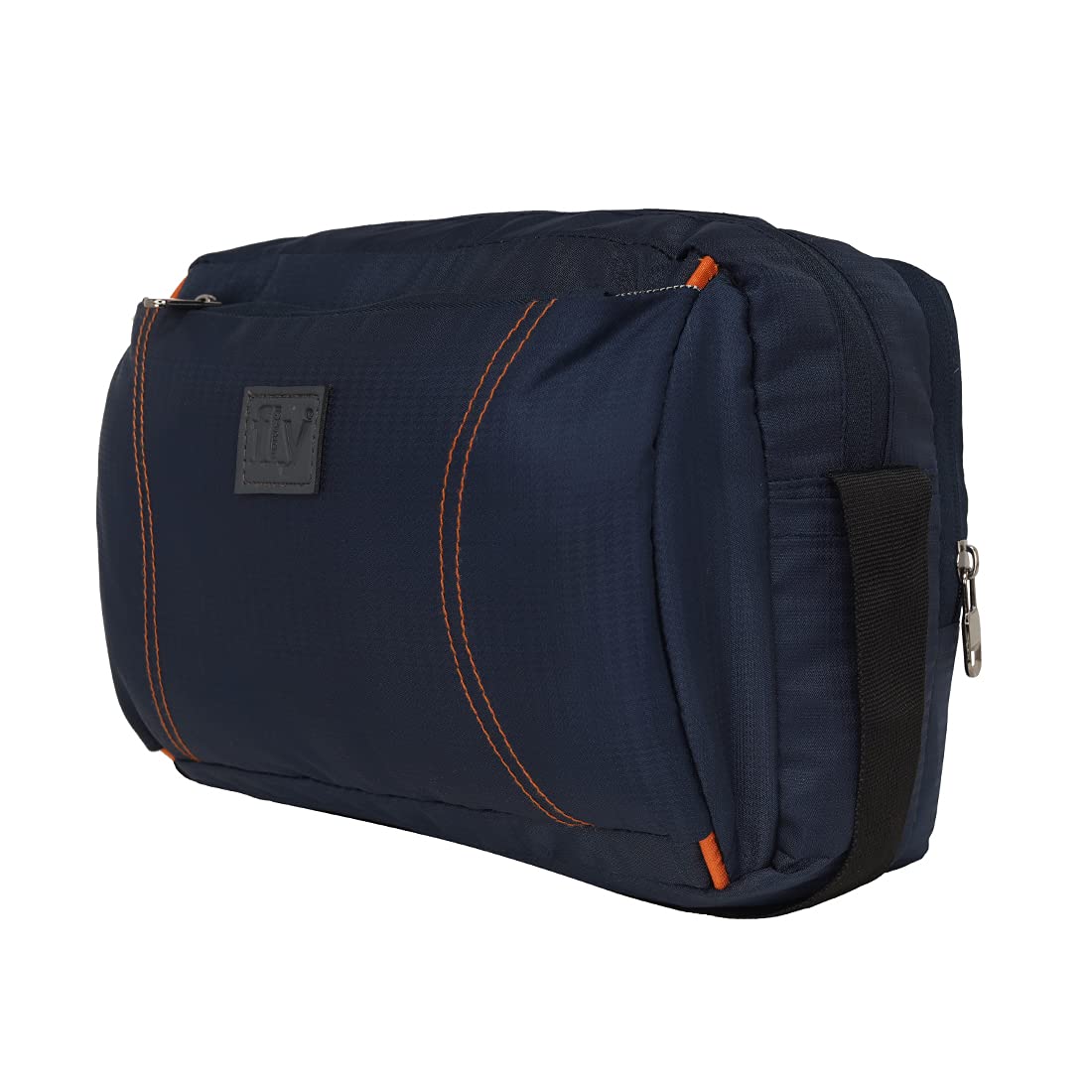 Fly Fashion Nylon Sling Bag for Men Cross Body Travel Office Business Messenger one Side Shoulder Bag for Men and Women - Blue