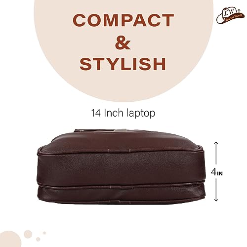 Laptop Office Bag Brown