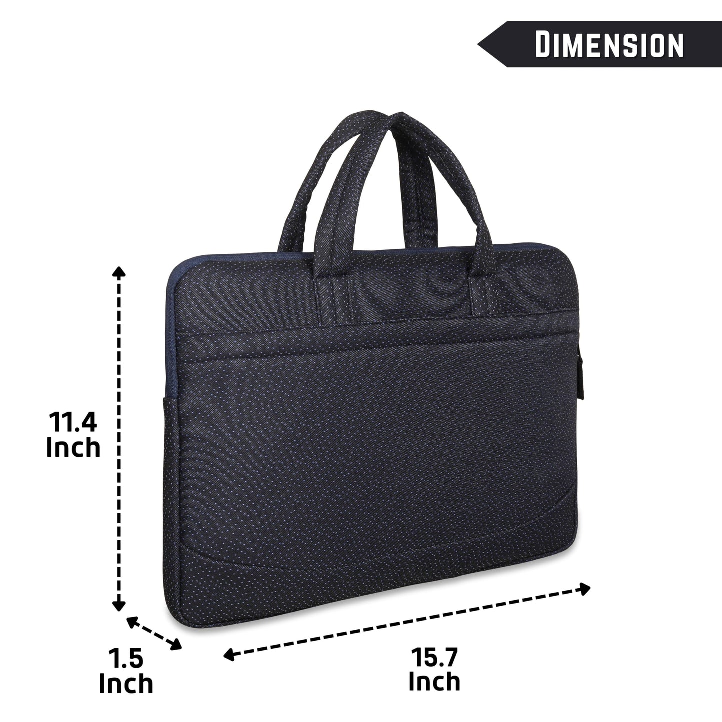 Leather World 15.6 inch Laptop Briefcase Shoulder Sling Office Business Professional Travel Messenger Bag for Men and Women Water Repellent Formal Executive Bags (Blue) 6 Months Warranty