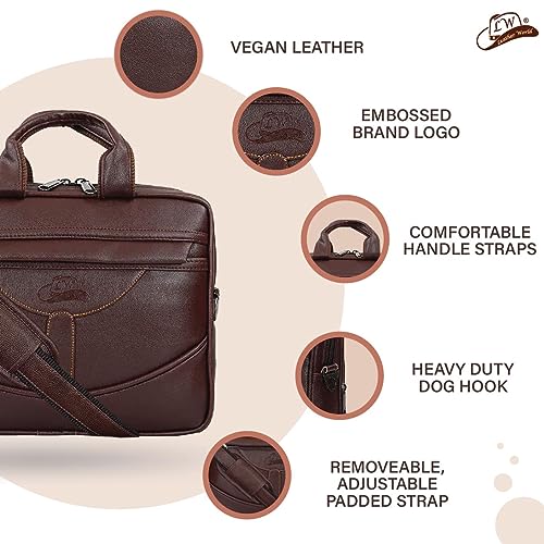 Laptop Office Bag Brown