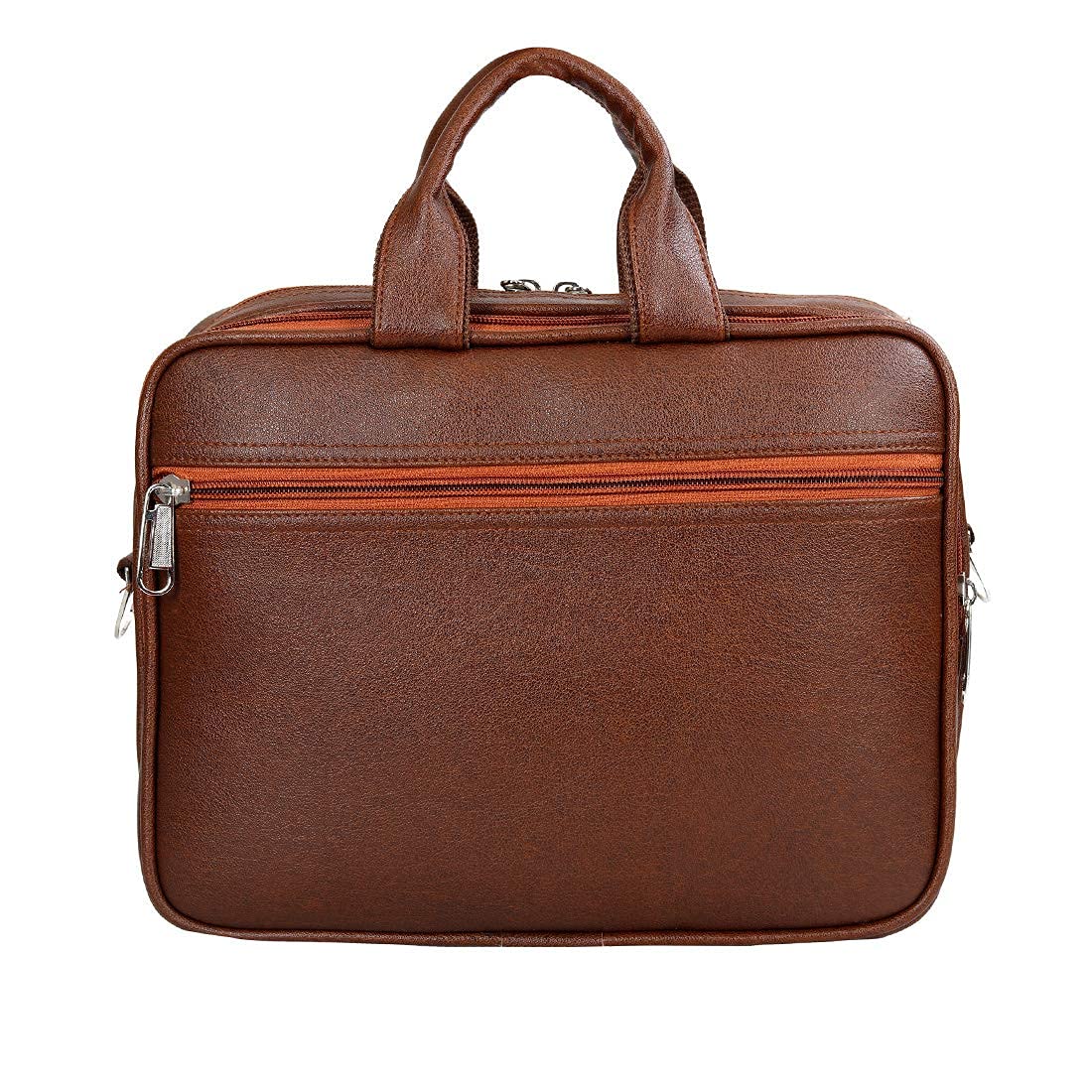 Leather World Pu Leather Mini 14 inch Laptop Office Bag | Office Bag | Messenger Bag | Travel Bag