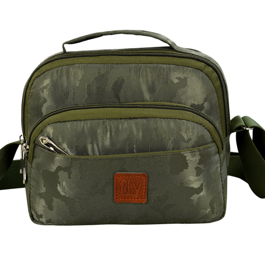 Fly Fashion Sling Bag | Cross-Body Bags With Adjustable Shoulder Strap | Ladies Purse Handbag - Green