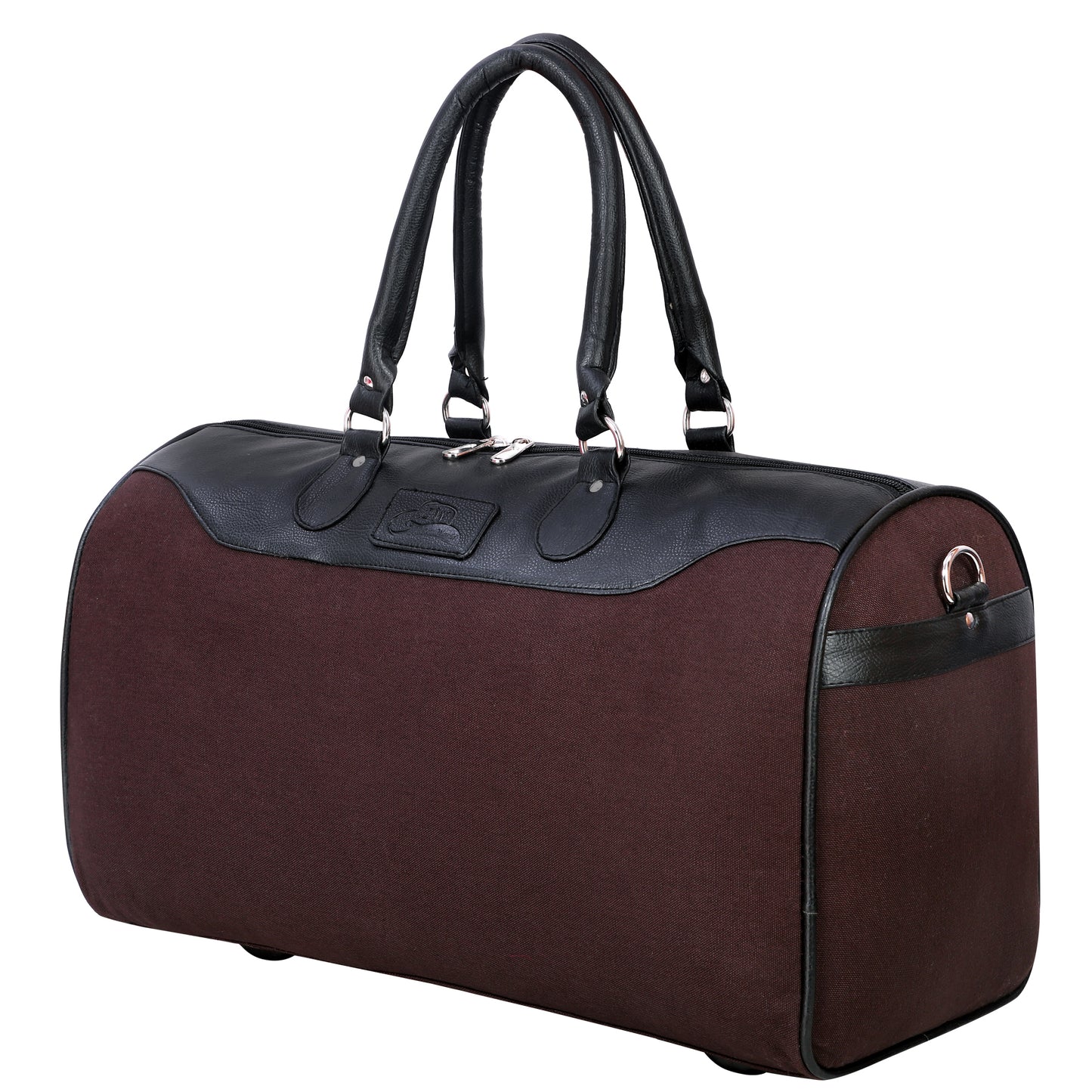 Leather World 30 Liter Canvas Duffle Bag for Travel Business Trip Overnight Luggage Bag Men and Women