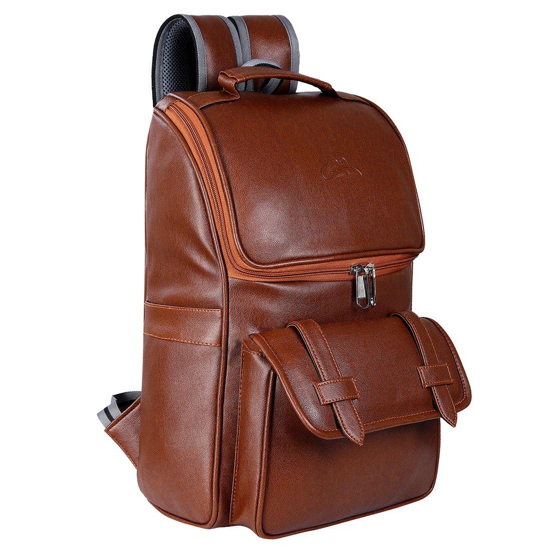 Leather World Premium Leatherette Unisex Backpack - Leatherworldonline.net