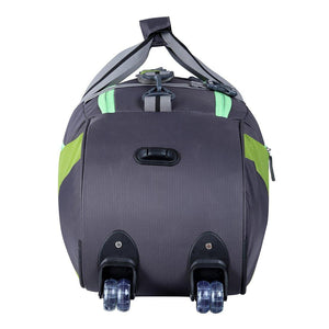 Rich Polyester Soft-Wheeler Duffel Bag - Leatherworldonline.net