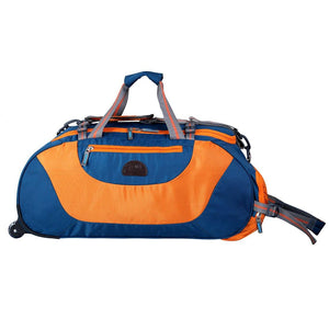Rich Polyester Soft-Wheeler Duffel Bag - Leatherworldonline.net