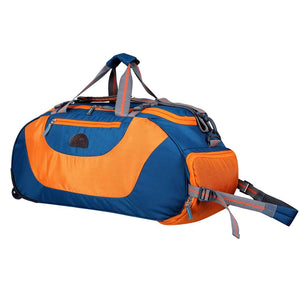Rich Polyester Soft-Wheeler Duffel Bag - Leatherworldonline.net