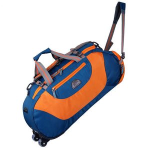 Rich Polyester Soft-Wheeler Duffel Bag - Leatherworldonline.net