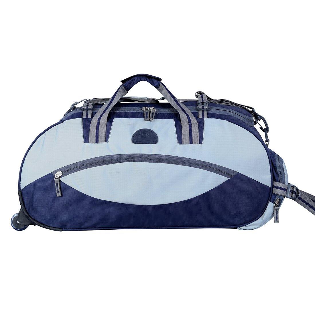 Rich Polyester Soft-Wheeler Duffel Bag - Leatherworldonline.net