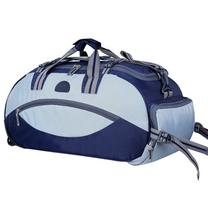 Rich Polyester Soft-Wheeler Duffel Bag - Leatherworldonline.net