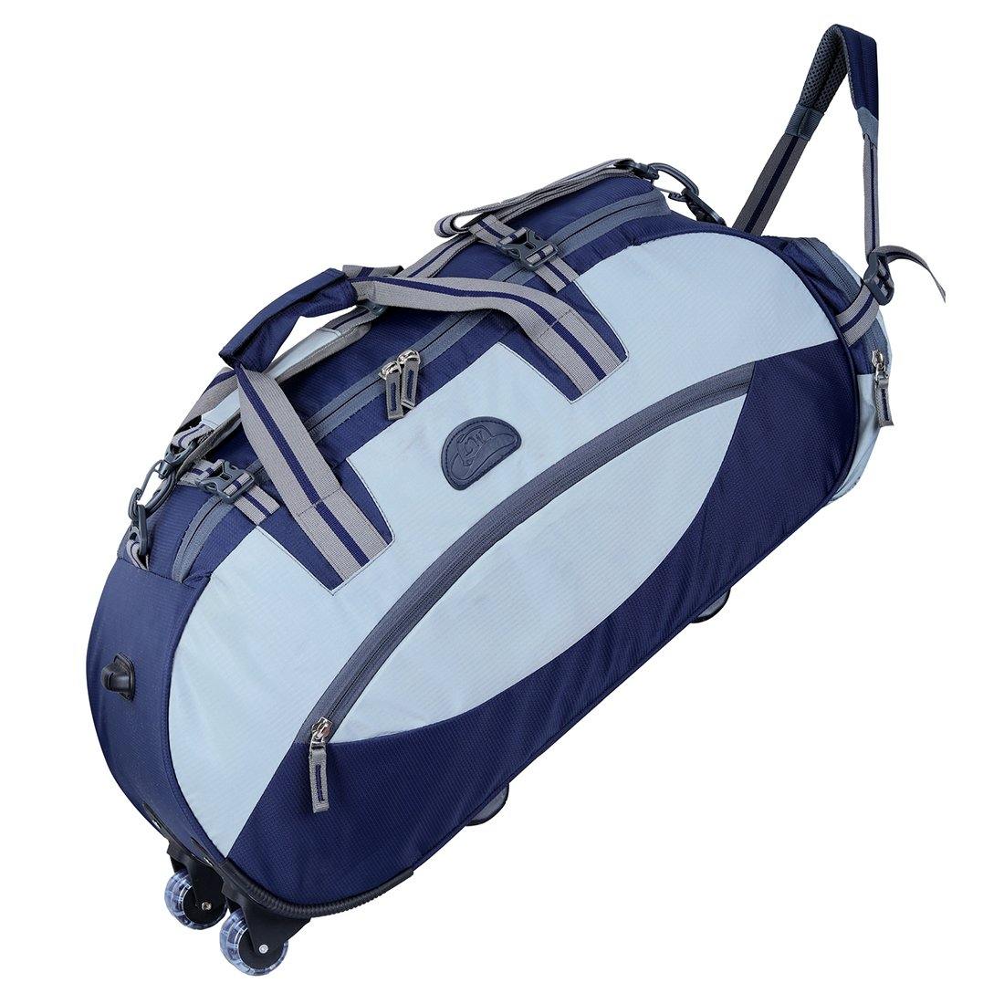 Rich Polyester Soft-Wheeler Duffel Bag - Leatherworldonline.net