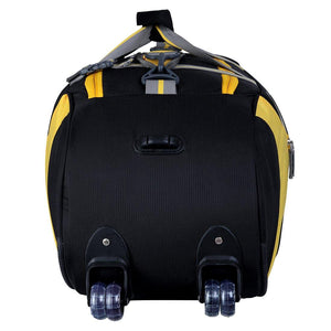 Rich Polyester Soft-Wheeler Duffel Bag - Leatherworldonline.net