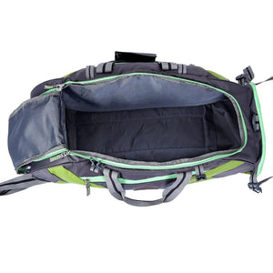 Rich Polyester Soft-Wheeler Duffel Bag - Leatherworldonline.net
